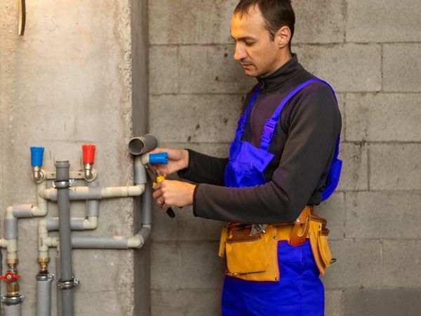 Réseau d'alimentation eau chaude et eau froide